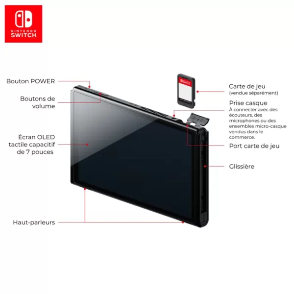 CONSOLE DE JEUX NINTENDO SWICH OLED – Image 2