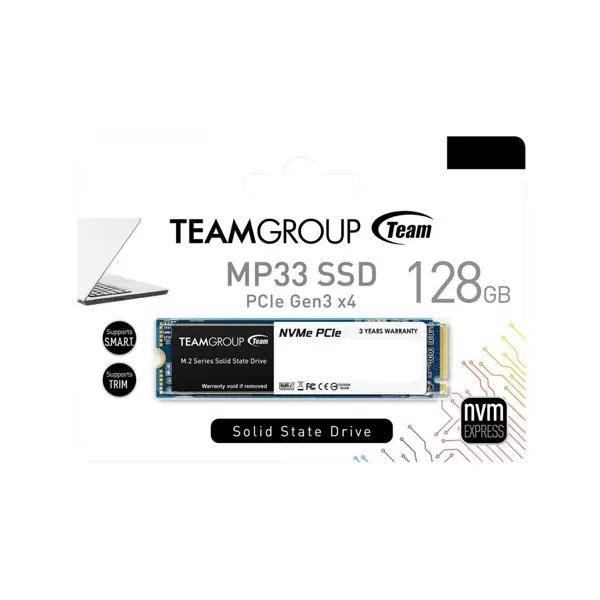 Disque Dur Interne SSD M.2 128Go TeamGroup MP33