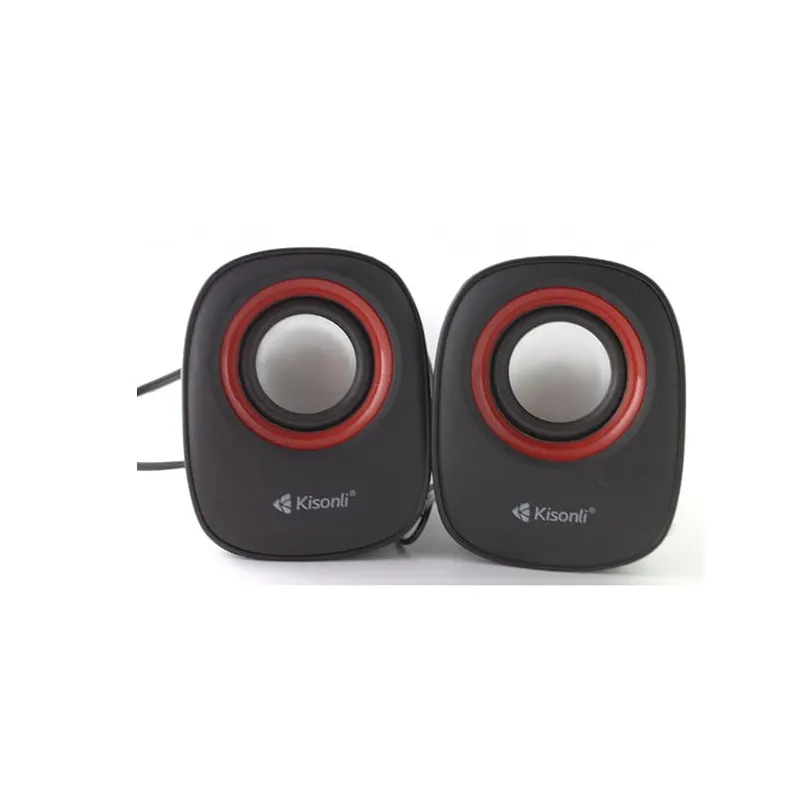 HAUT PARLEUR KISONLI USB V360 ROUGE
